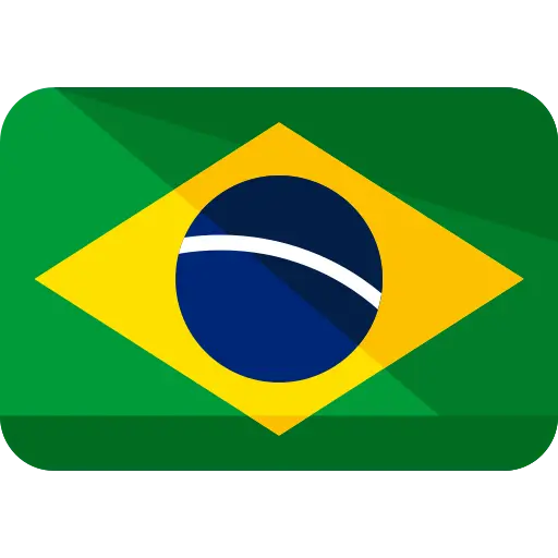 Bandeira do Brasil em miniatura